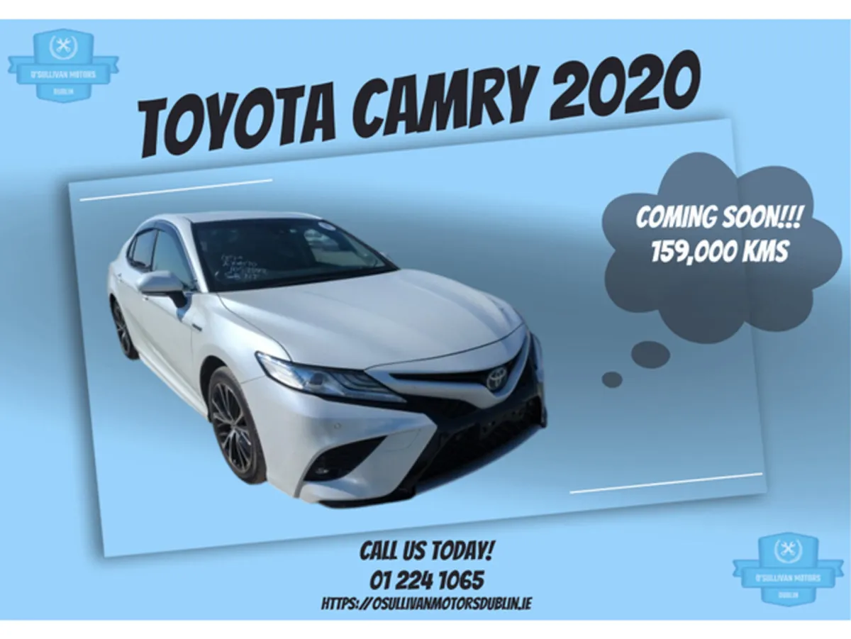Toyota Camry /2020/2.5 PETROL HYBRID/COMING SOON!! - Image 1