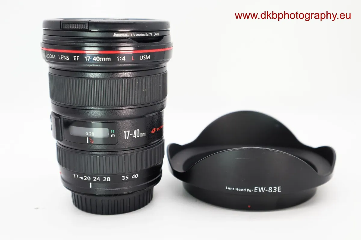 CANON EF 17-40mm F4L USM LENS #0534 - Image 2