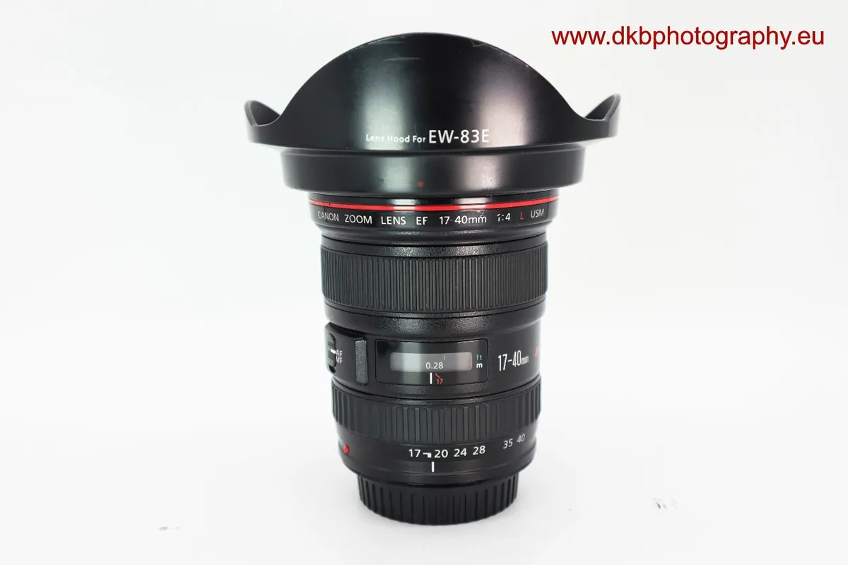 CANON EF 17-40mm F4L USM LENS #0534 - Image 4