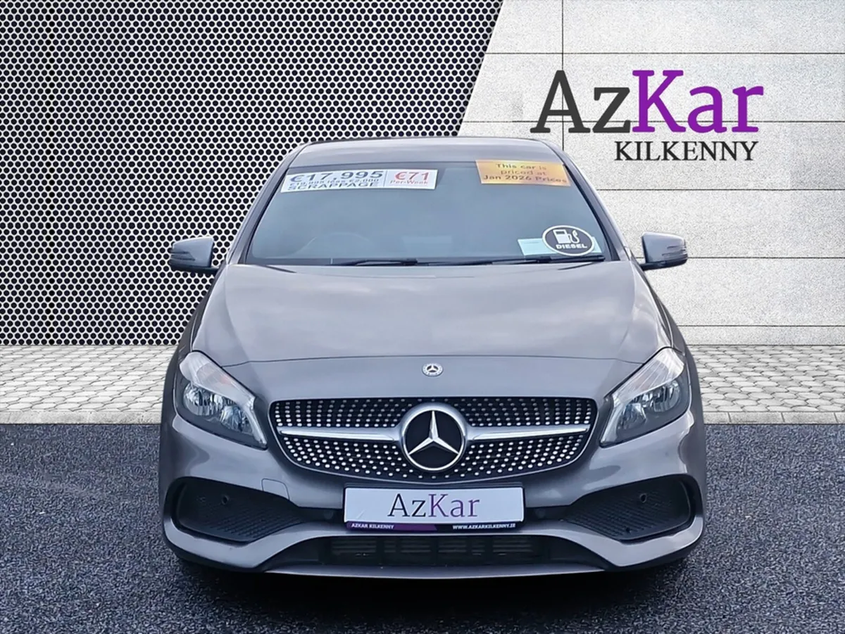 Mercedes-Benz A-Class 2017 A180 AMG LINE 1.5D HATC - Image 2