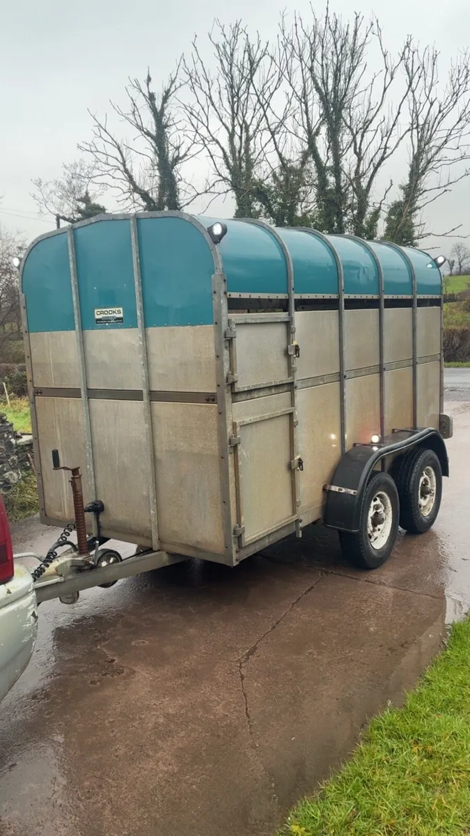 Crooks cattle / sheep trailer - Image 1