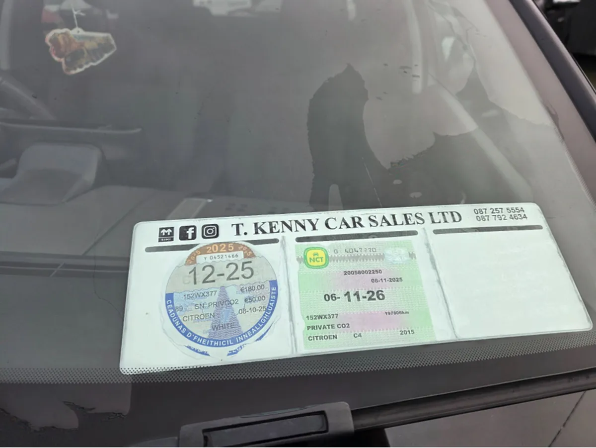 Citroen C4 Cactus BLUE HDI 100 4DR NCT 11/26 - Image 3