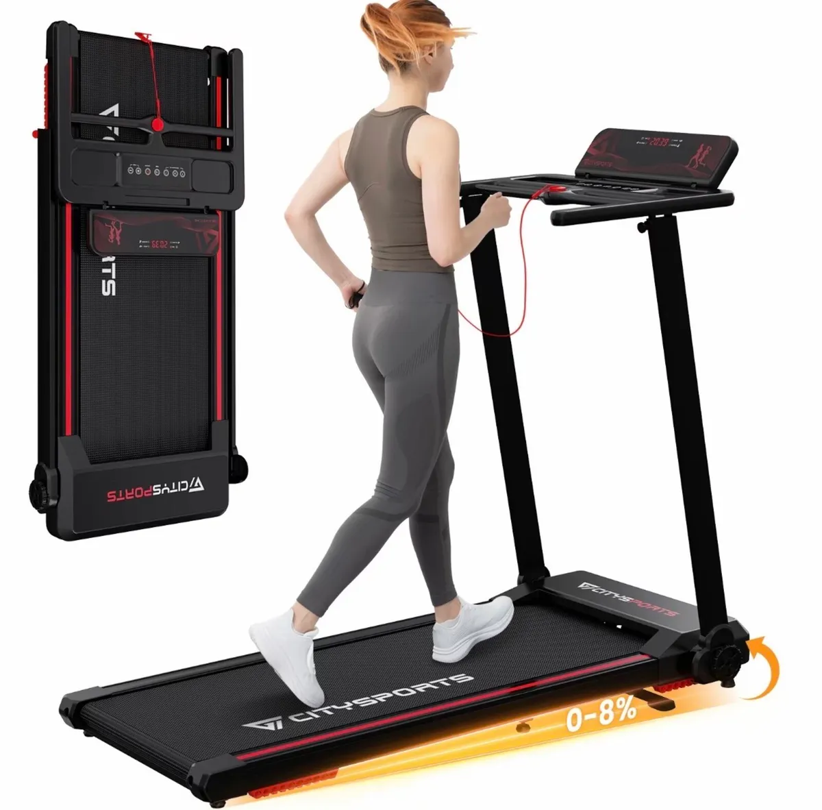 City sports Folding treadmill - Image 1