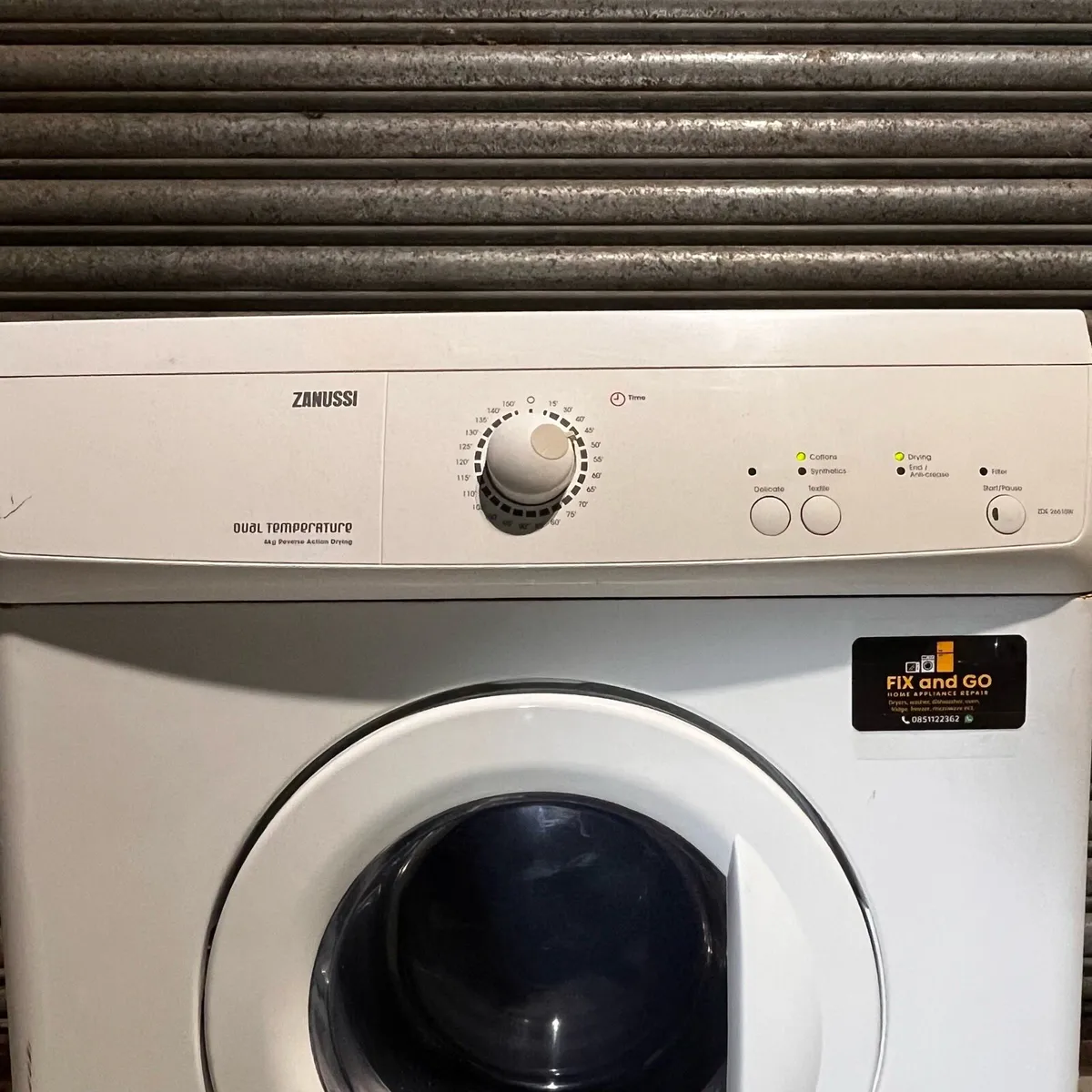 Zanussi vented dryer - Image 2