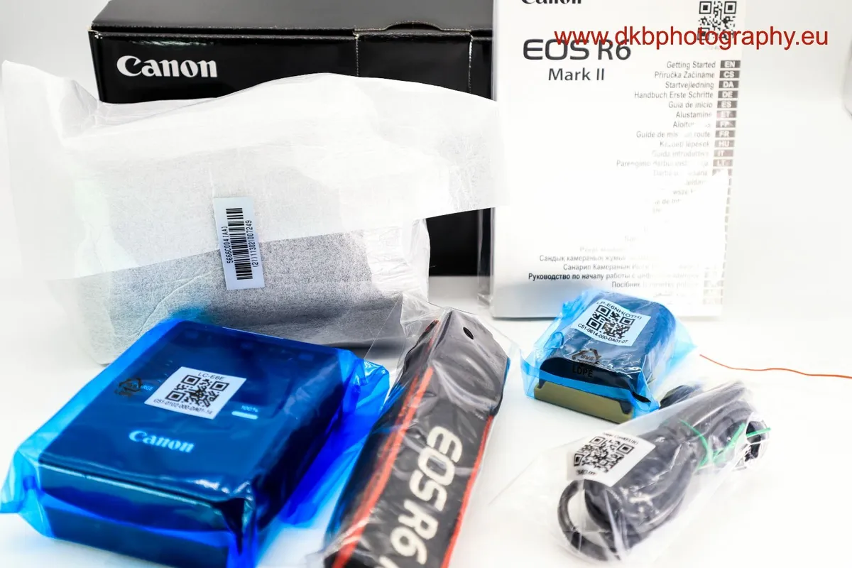CANON EOS R6 Mark II MIRRORLESS CAMERA #0597 - Image 3