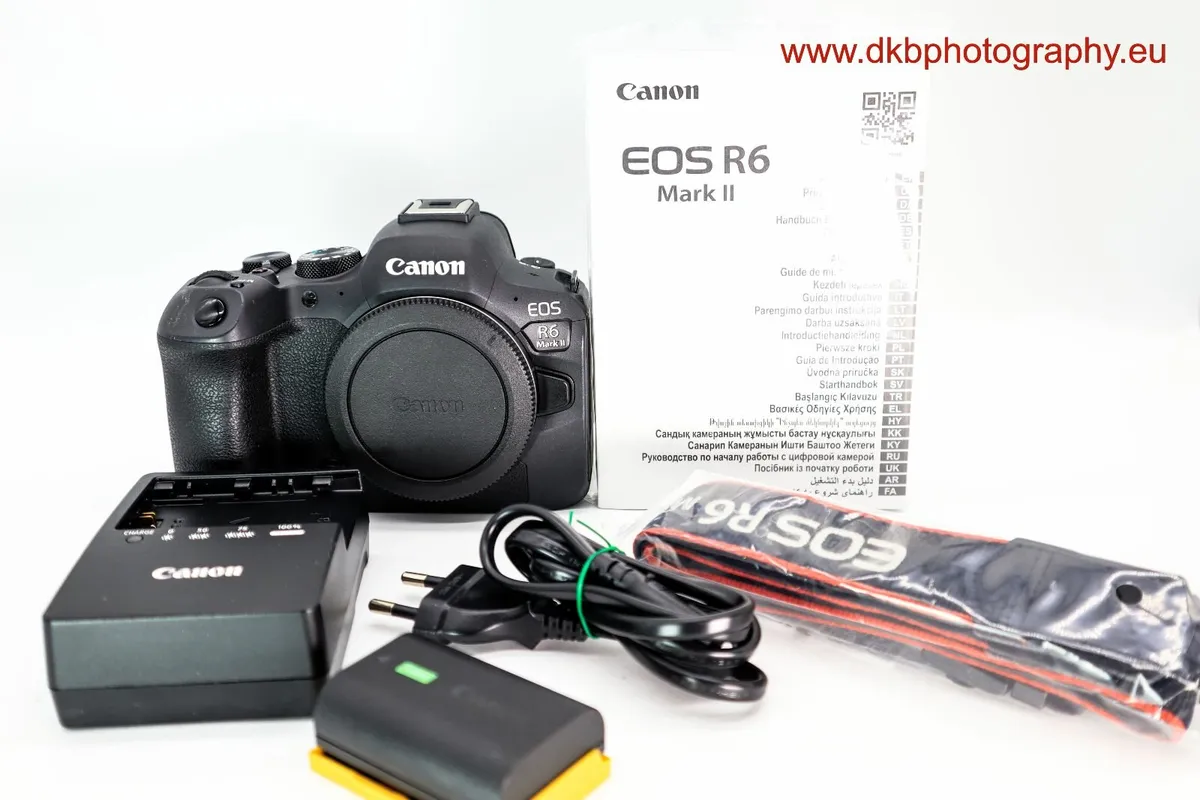 CANON EOS R6 Mark II MIRRORLESS CAMERA #0597 - Image 4