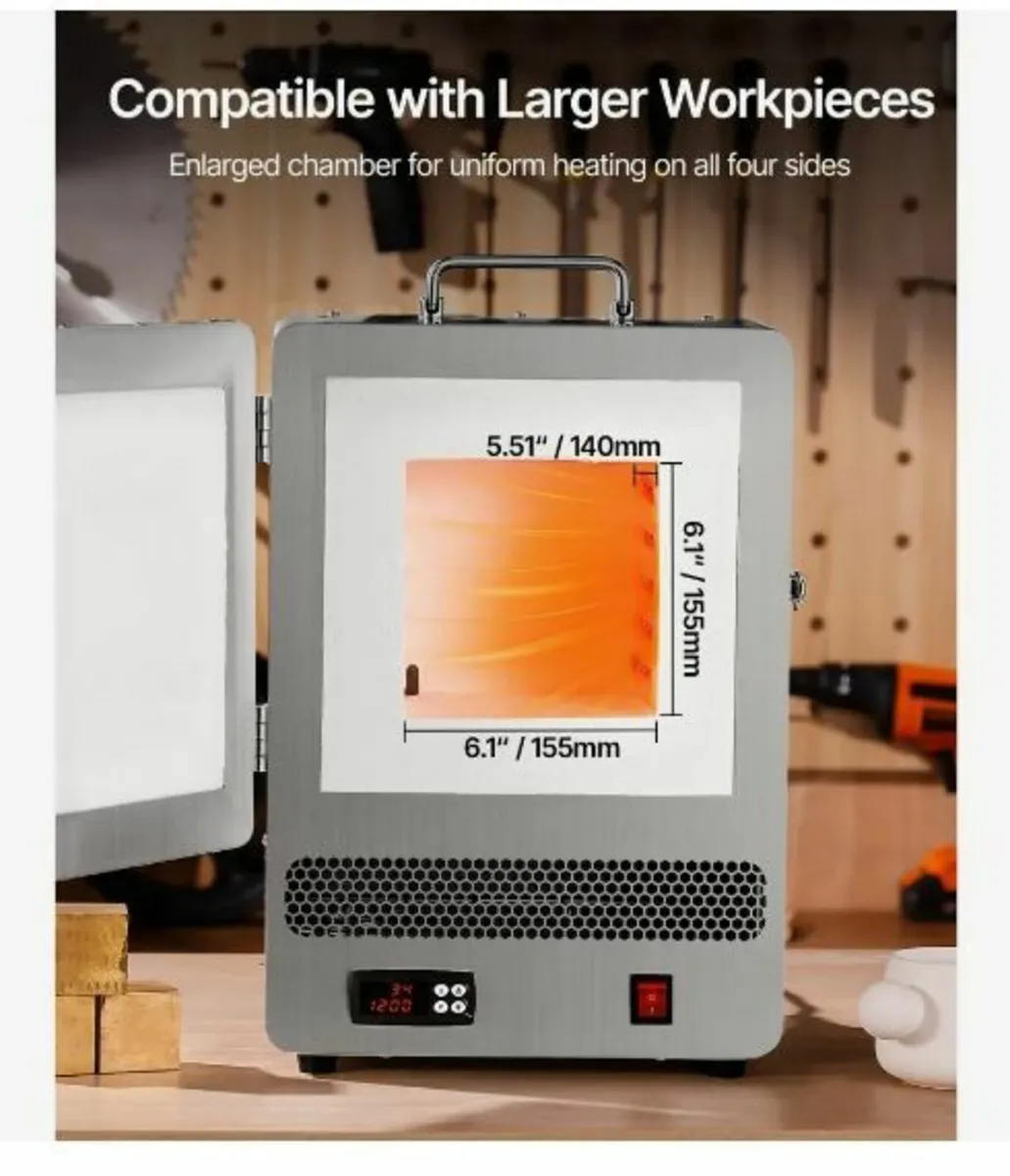 Tabletop Kiln Melter, 1500W - Image 4