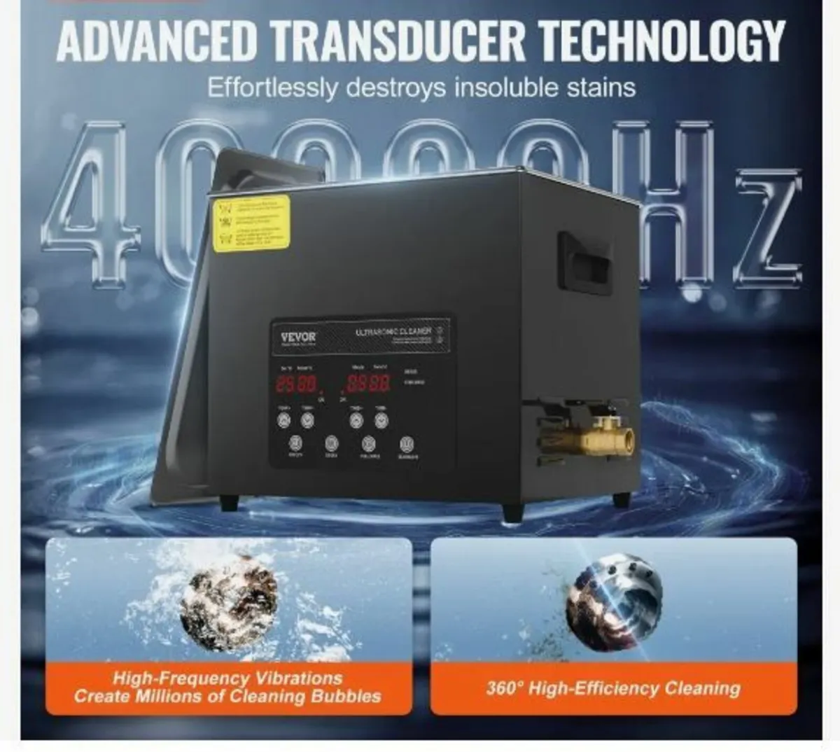 10L Ultra Sonic Cleaner, 240W - Image 3
