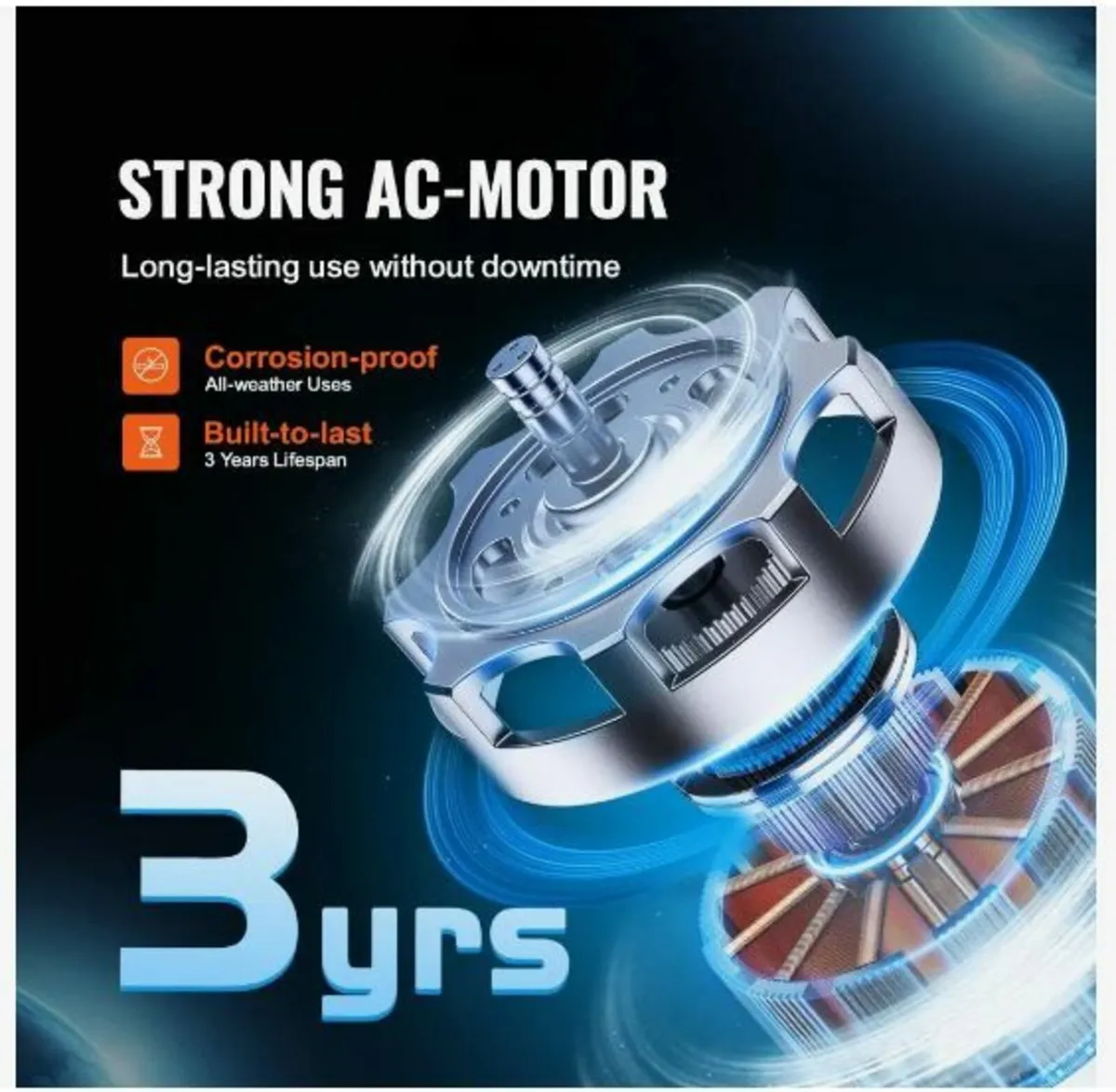 Inline Duct Fan, 152.4mm 323.7 CFM - Image 3