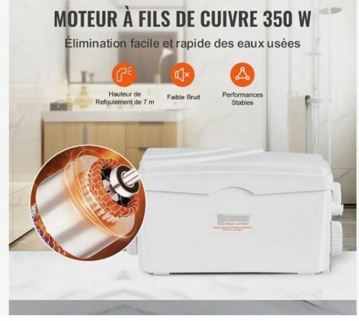 Macerator Pump, 350W - Image 2