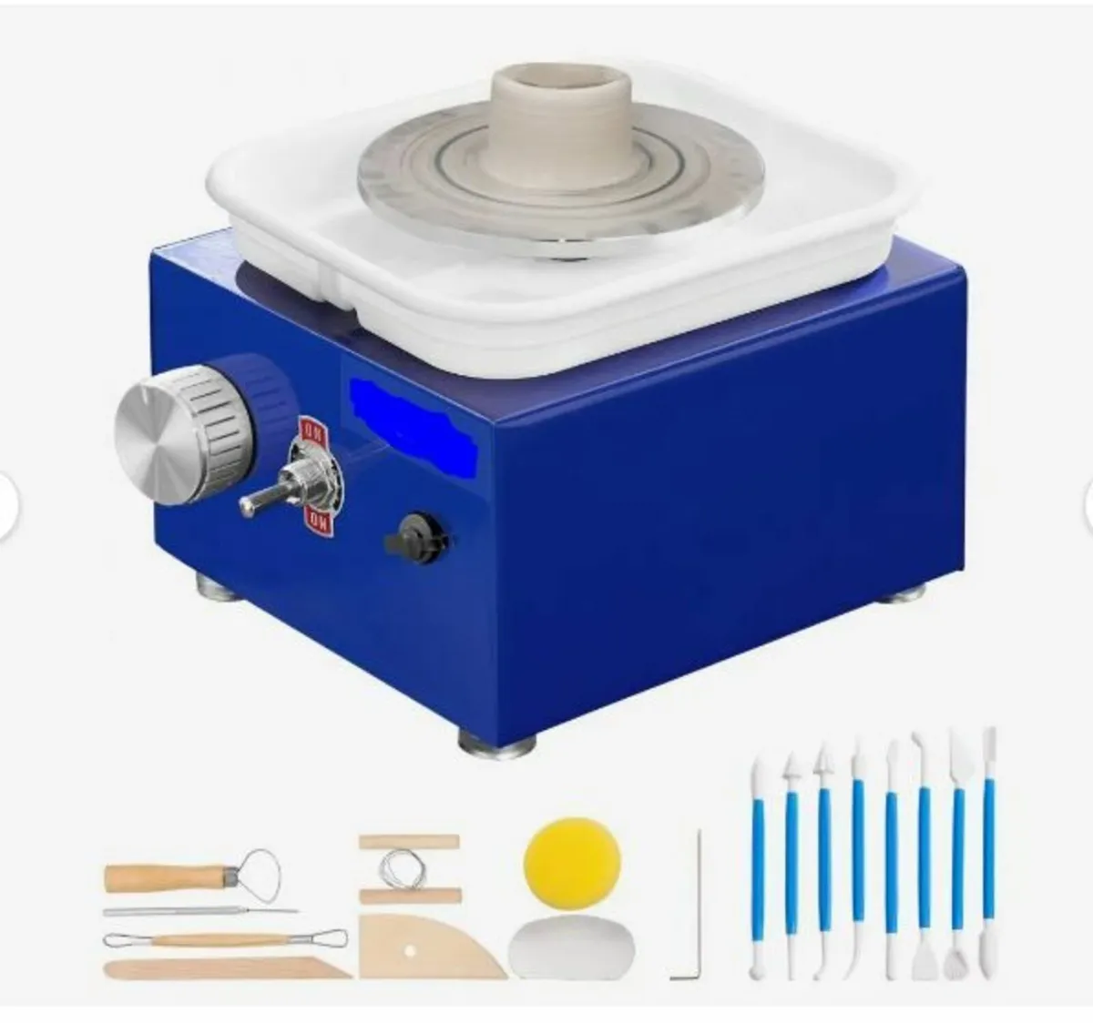 Pottery Wheel Mini Ceramic Wheel Sculpting Tools - Image 1