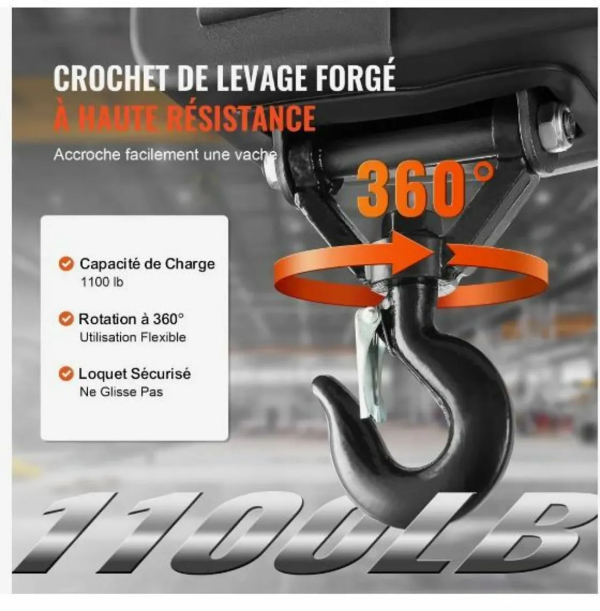 3-in-1 Portable Electric Hoist Winch - Image 4