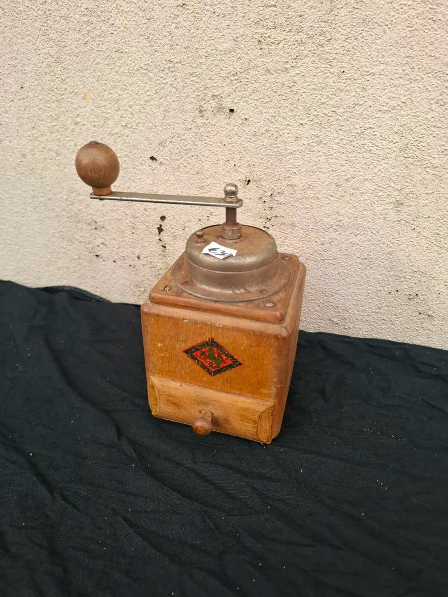 Vintage coffee grinder postage possible