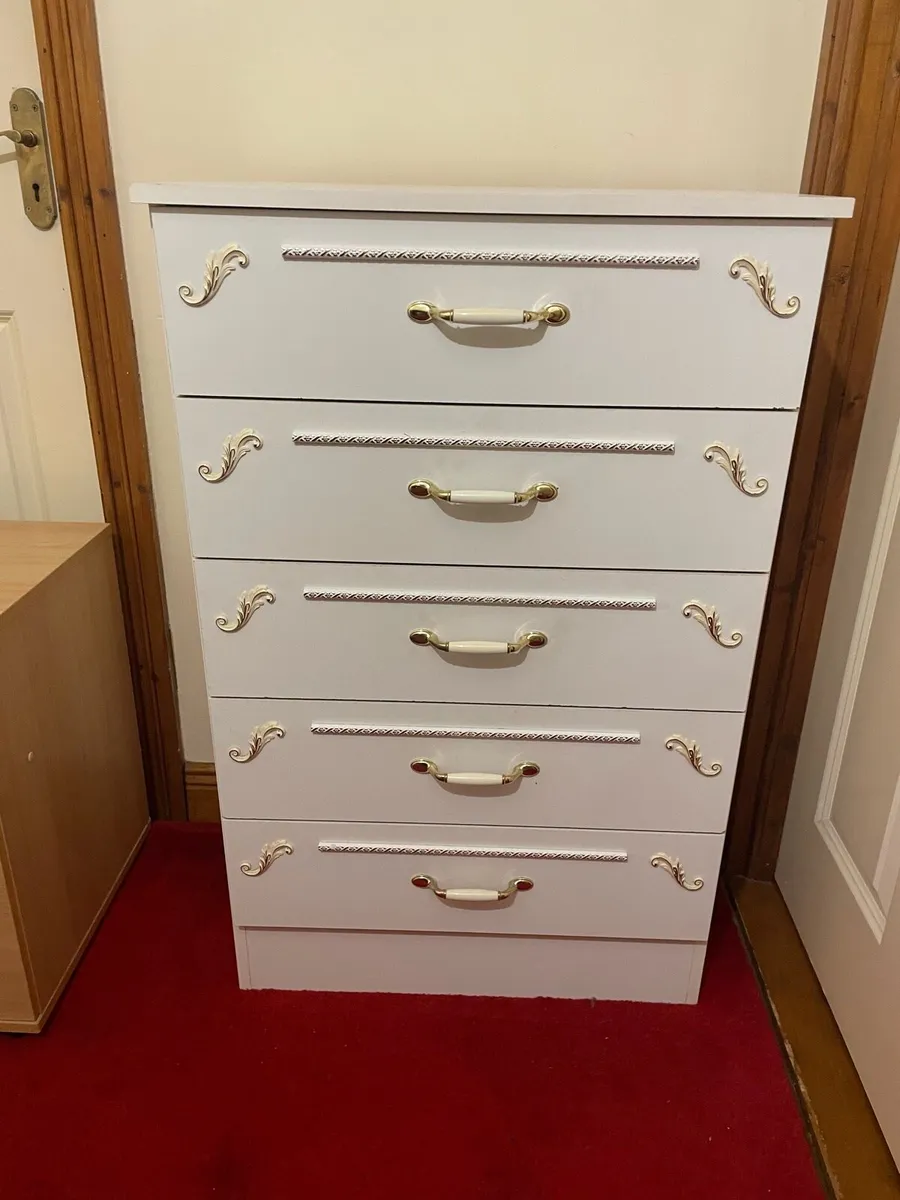 5 drawer chest cabinet - Image 2