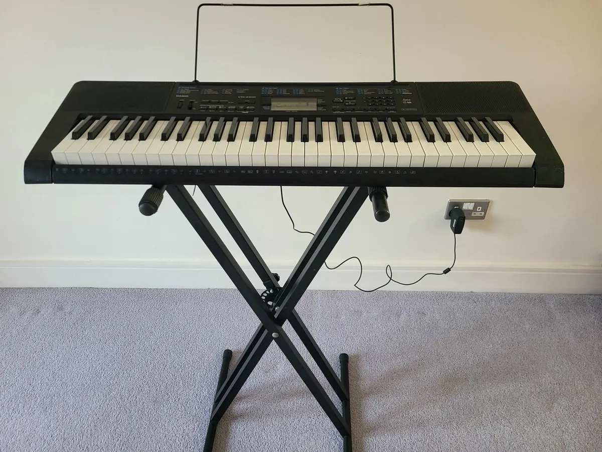 Casio key boards CTK -2300 with stand - Image 2