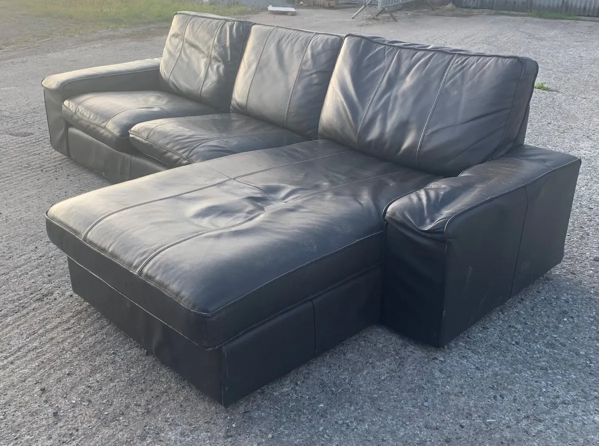 Leather Sofa - Image 2