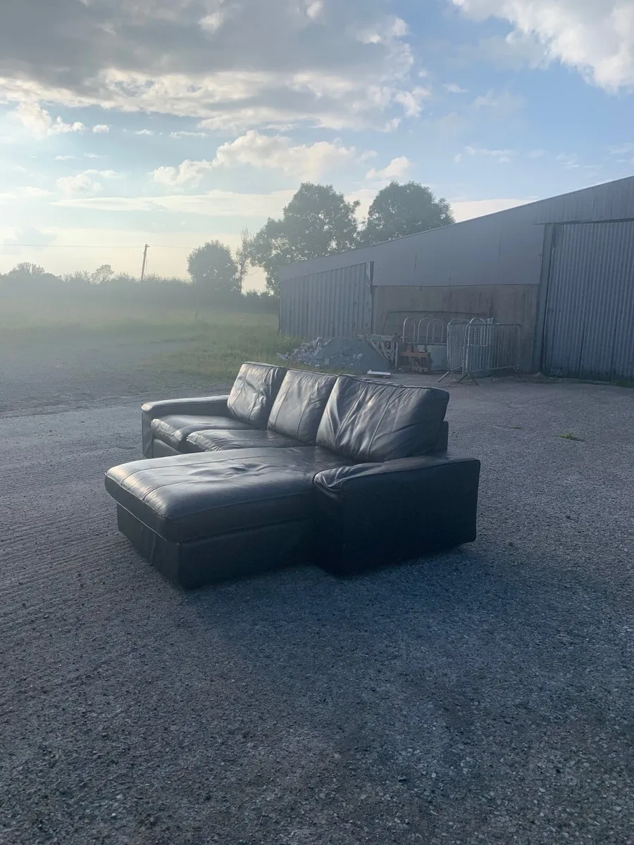 Leather Sofa - Image 4