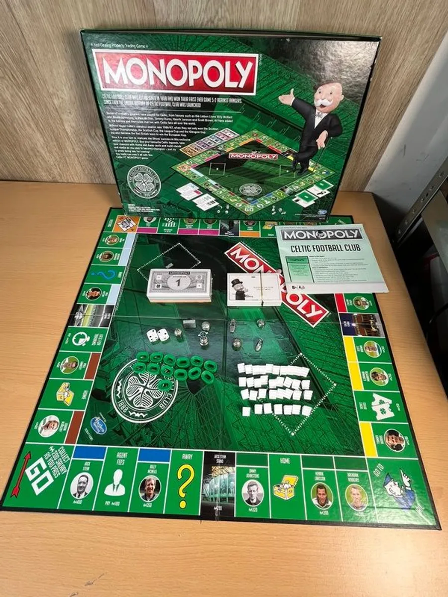 Celtic FC Football Monopoly - 2019 Edition - Limited Edition - Super Rare - Excellent Condition - Image 2