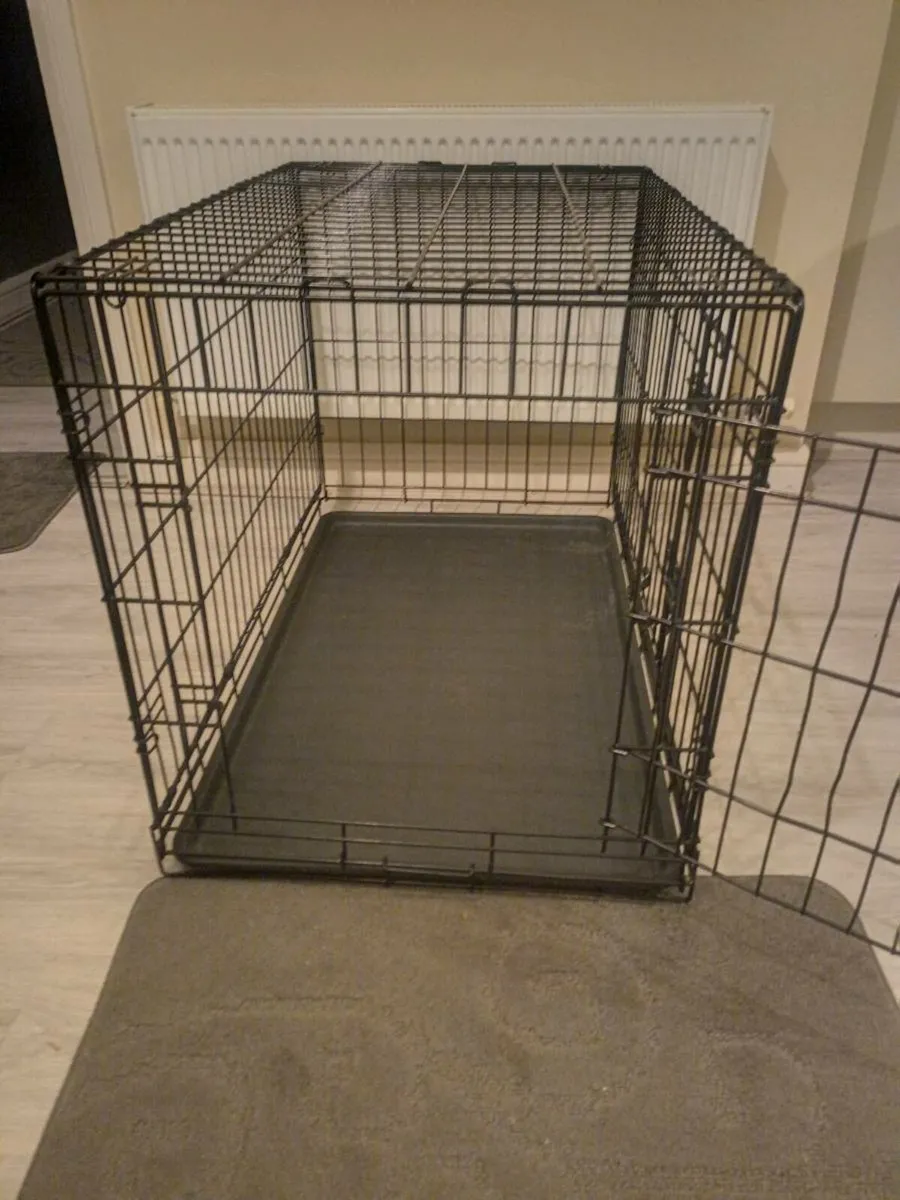 Large dog travel crate. - Image 2