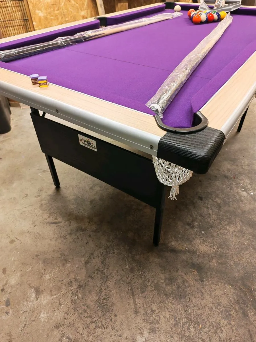 Pool Table ( 6x3ft ) 🎱🎄🎁🤣 - Image 1