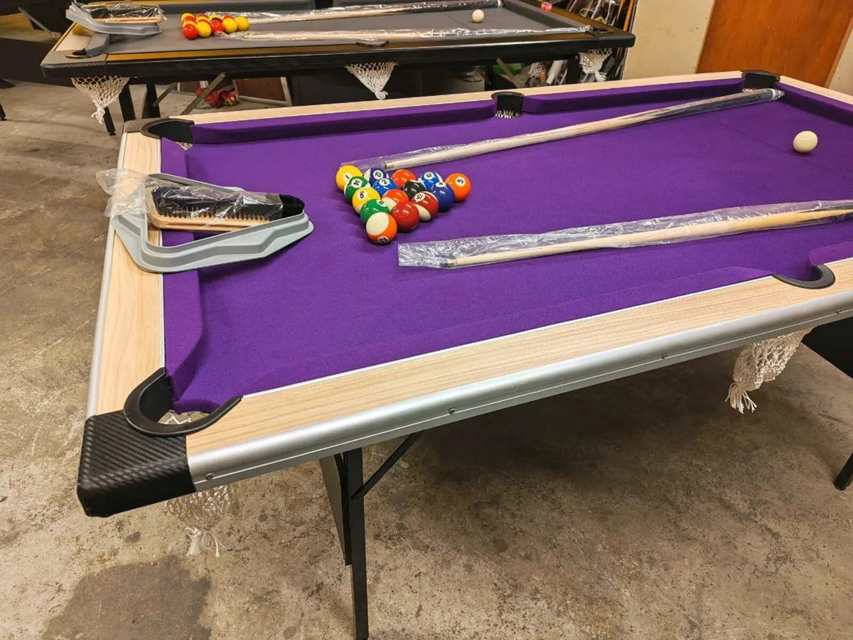 Pool Table ( 6x3ft ) 🎱🎄🎁🤣 - Image 4