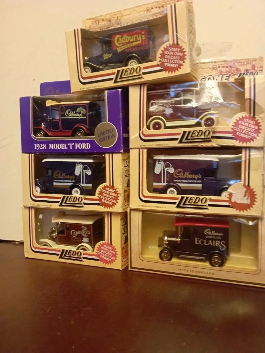 CADBURYS DAY'S GONE BY LLEDO DIE-CAST MODLES - Image 1
