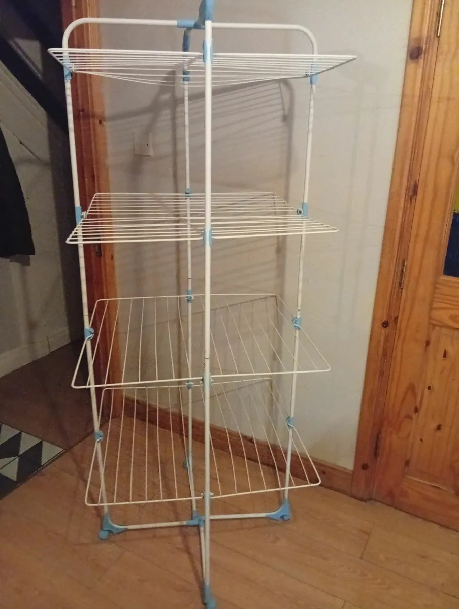 Quality Foldable Clothes Airer Rack - Image 1