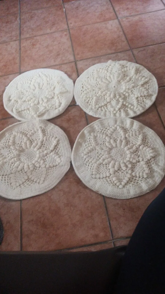 Beautiful crochet cushion covers - Image 1
