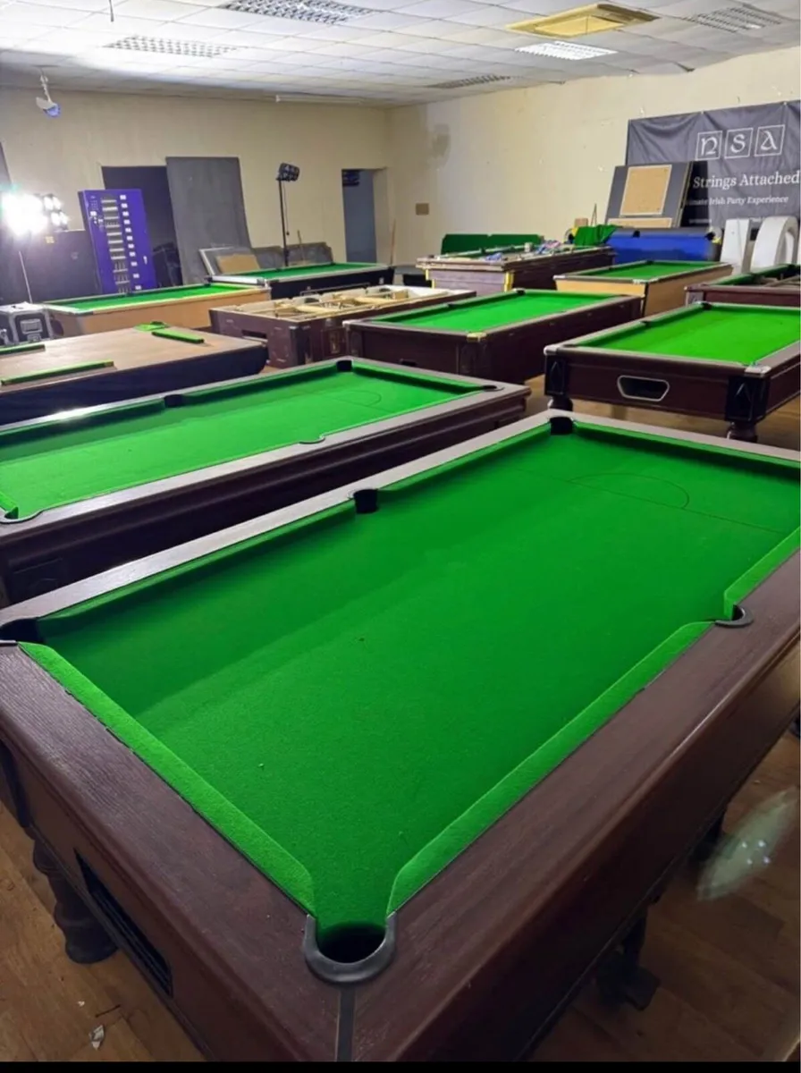 Slate Bed Pool Tables: Kingdom Entertainment - Image 1