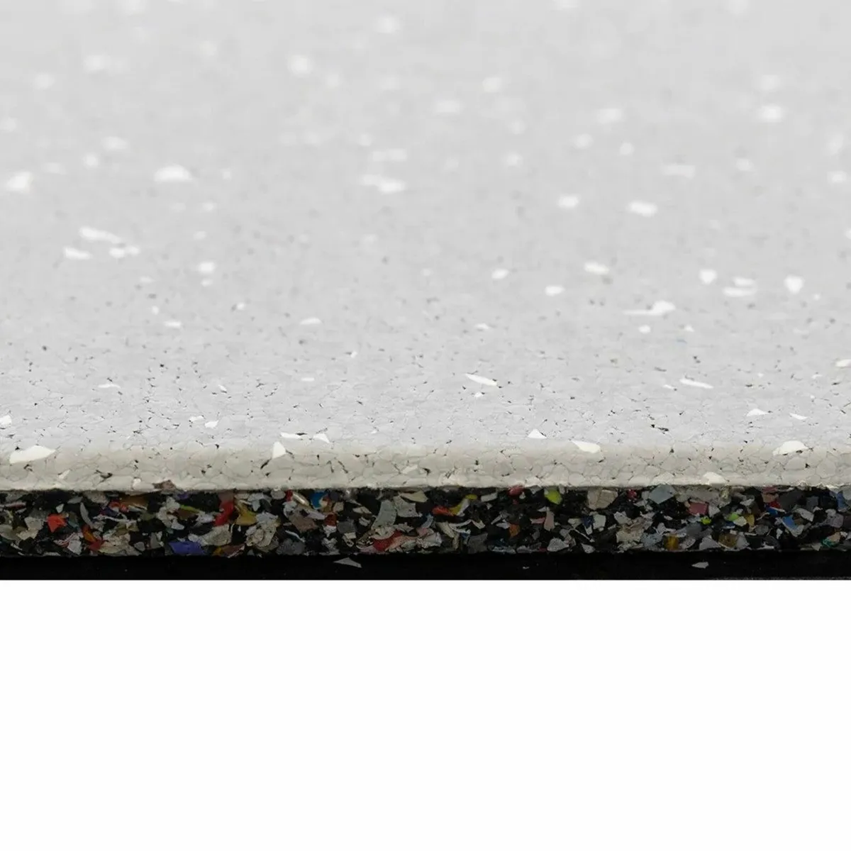 Lux: Glacier 15mm 1m² Rubber Gym Flooring Tiles - Image 4