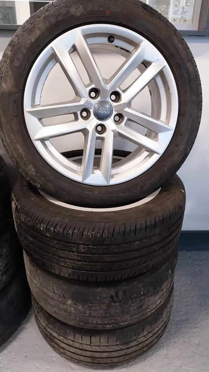 2017 Audi a4 Alloy Wheels Set 225/50R17 - Image 2