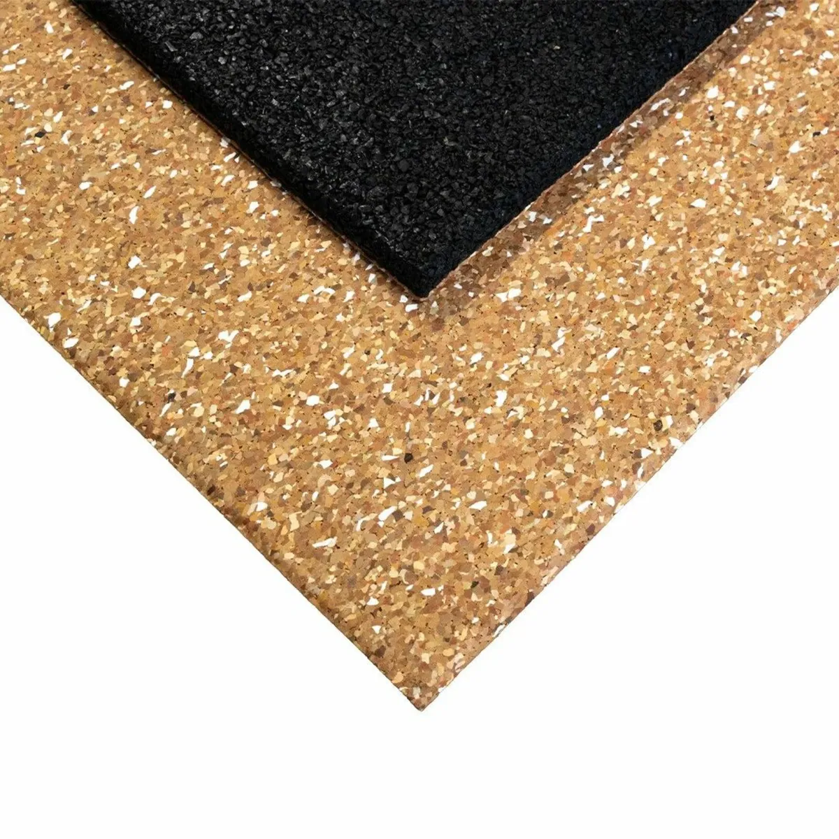 Lux: Sahara 15mm 1m² Rubber Gym Flooring Tiles - Image 2