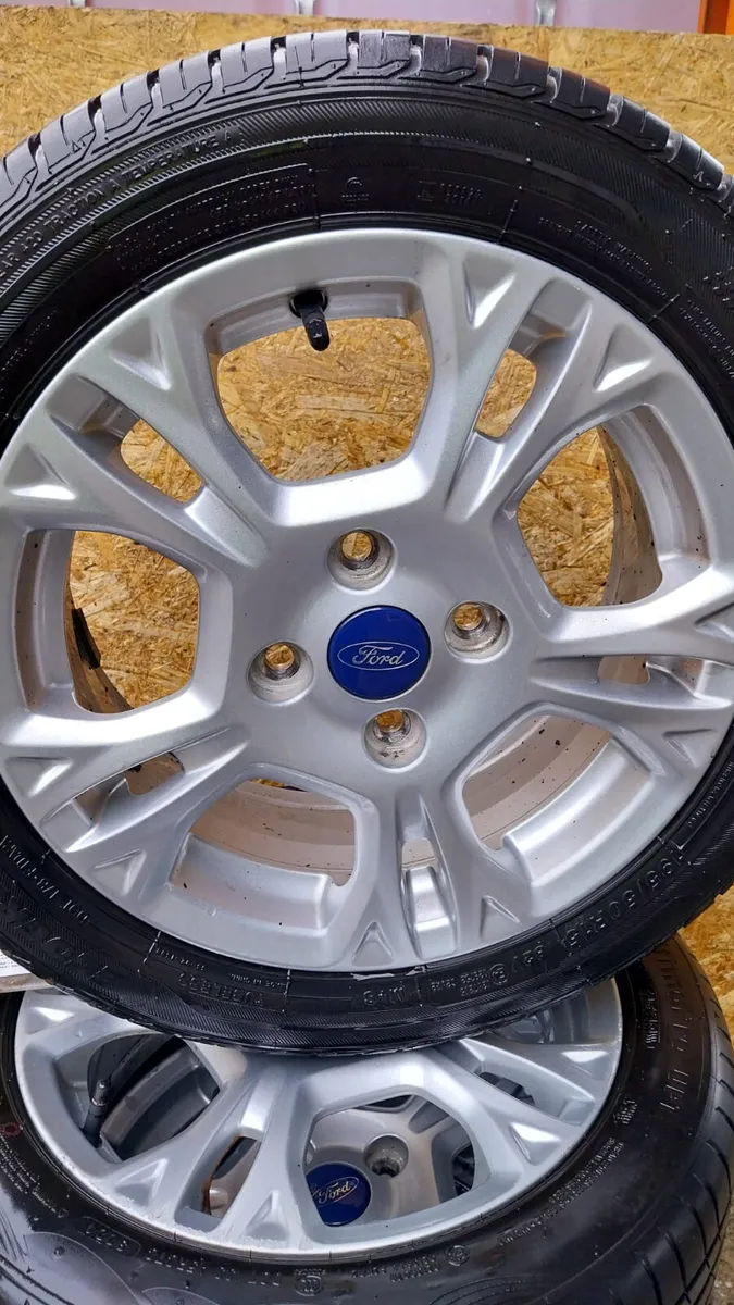 2017 Ford Fiesta 15" Alloy Wheels Set - Image 1