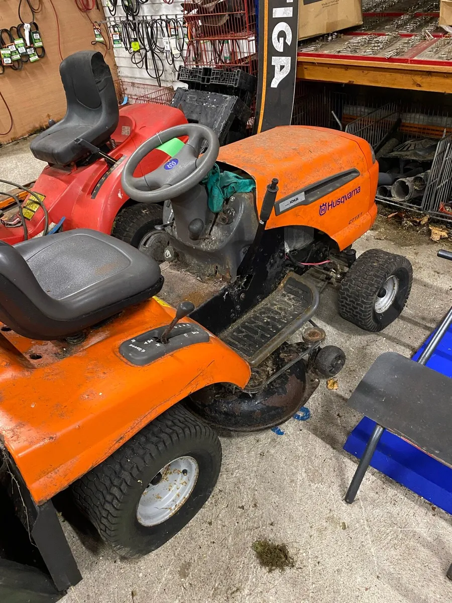 2 of Husqvarna Ct151 tractor mowers - Image 3