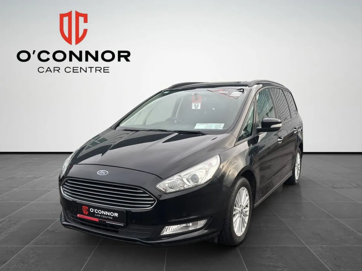 Ford Galaxy Clean, black, spacious 7-seater diesel - Image 1