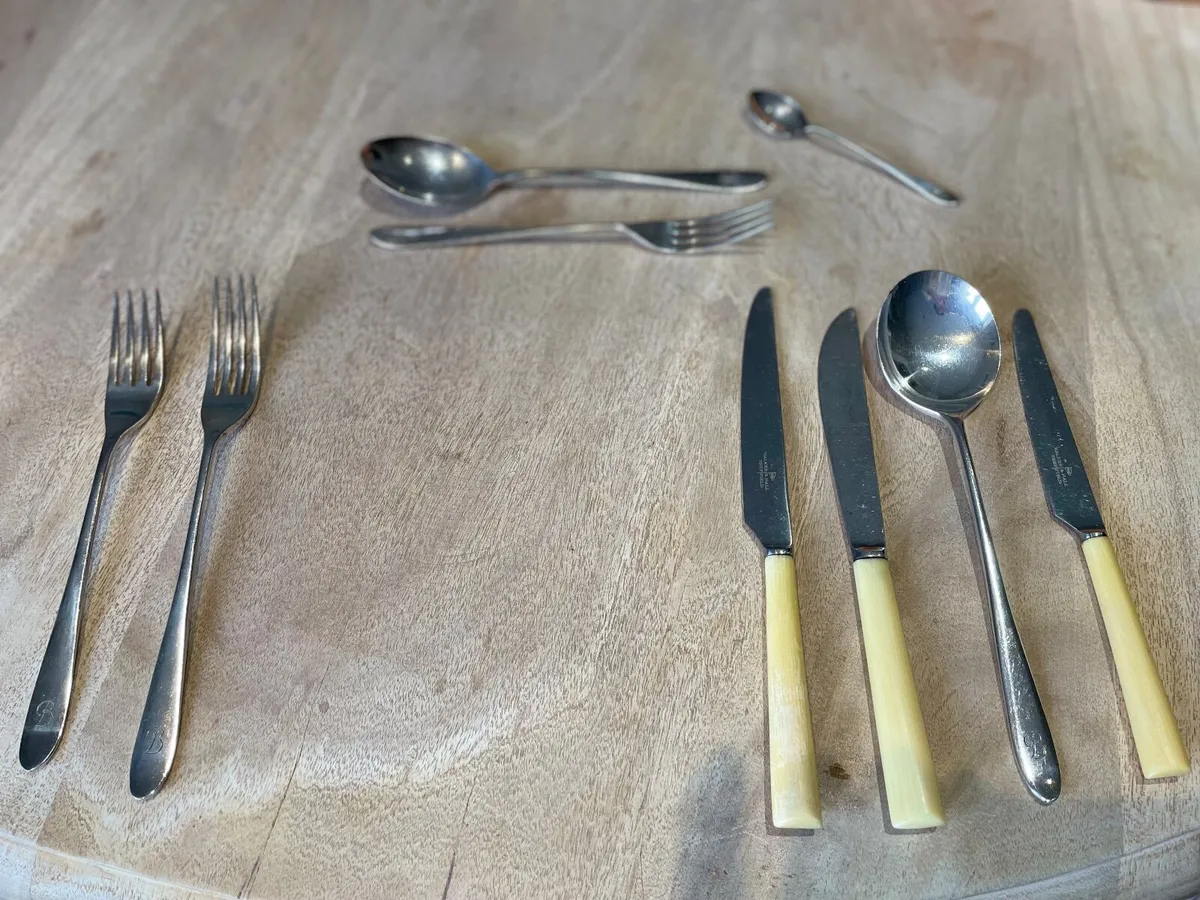 Silver plated David Mellor ‘Pride’ Cutlery set - Image 3