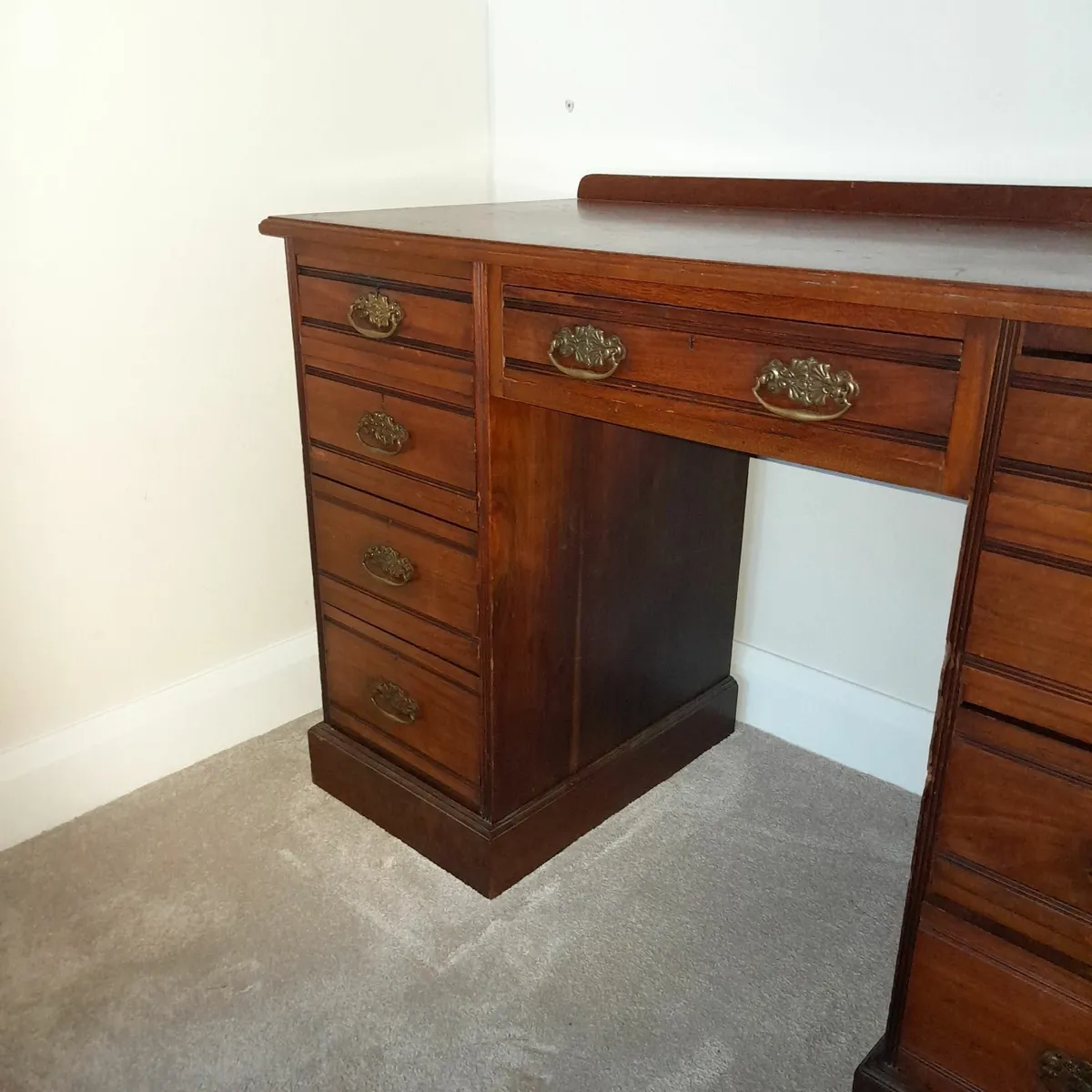 Antique Office Desk - Image 2