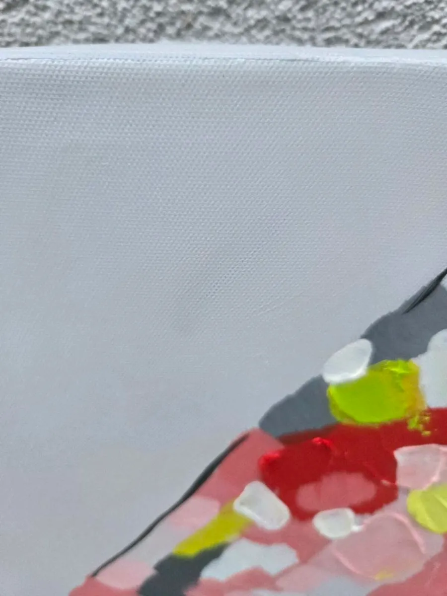 Striking Contemporary Art: Abstract Grand Piano Pa - Image 3