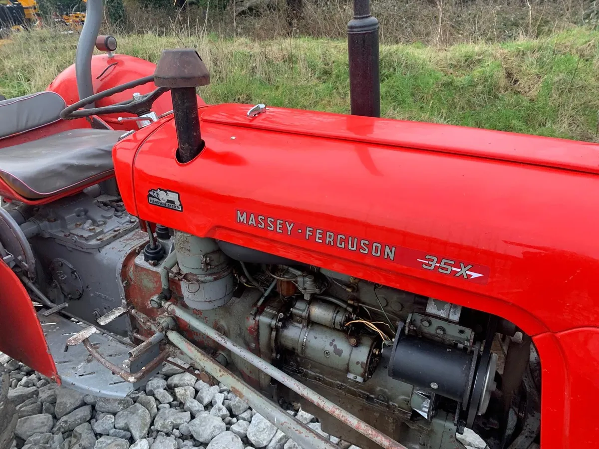 MF 35X C/W ROLLBAR, 3CYL - Image 3