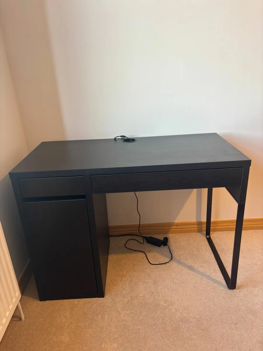 Desk, black-brown - Image 2