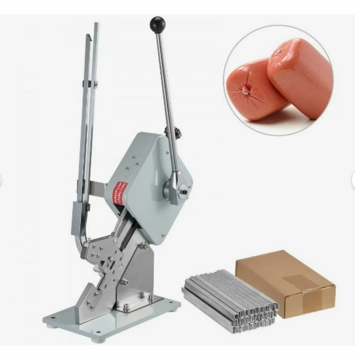 Manual U-shape Sausage Clipper Clipping Machine - Image 1