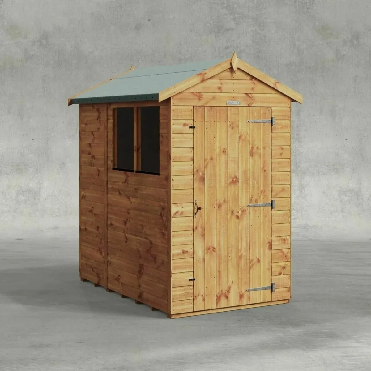 🪵 Coola Deluxe 6x4 Apex T&G Timber Garden Shed - Image 1