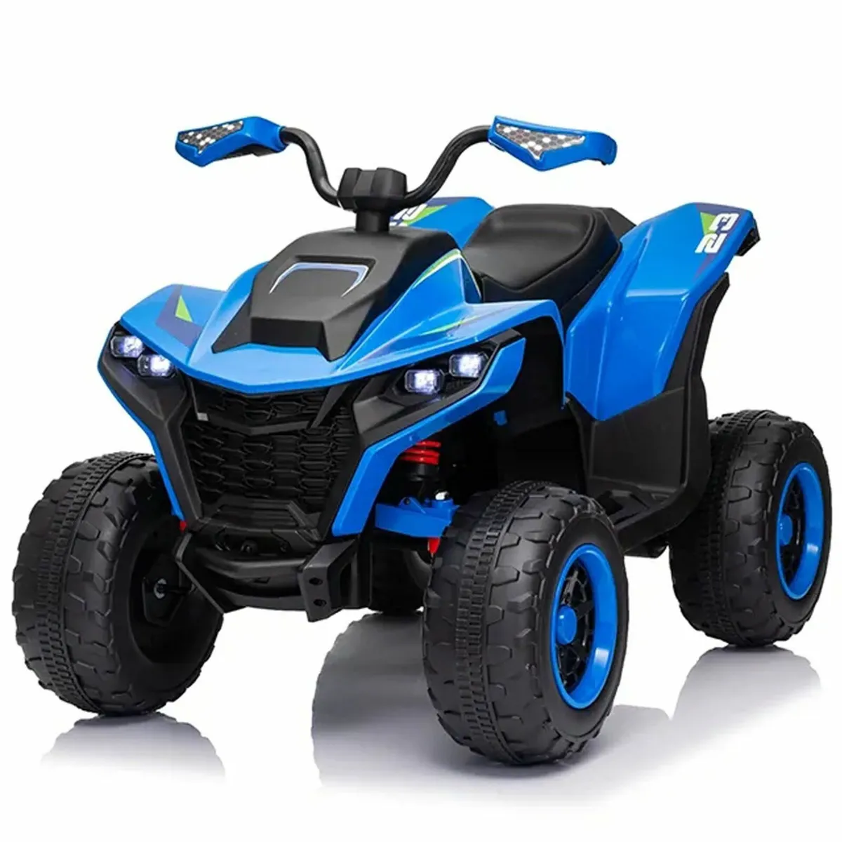 24V Quad Ride on Kids Toy Dual 75W Motors Blue - Image 1