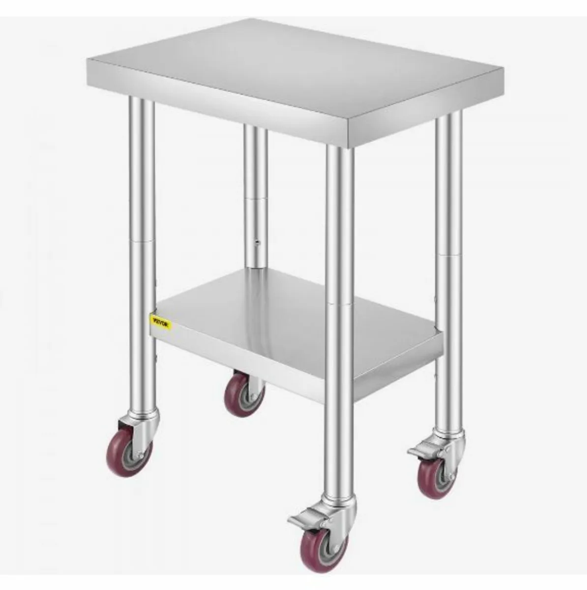 Stainless Steel Work Table 24 x 18 x 34 Inch - Image 1