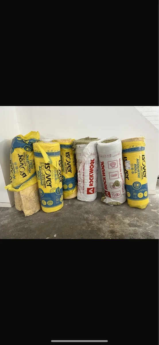 Acoustic insulation 100M2 50mm thick