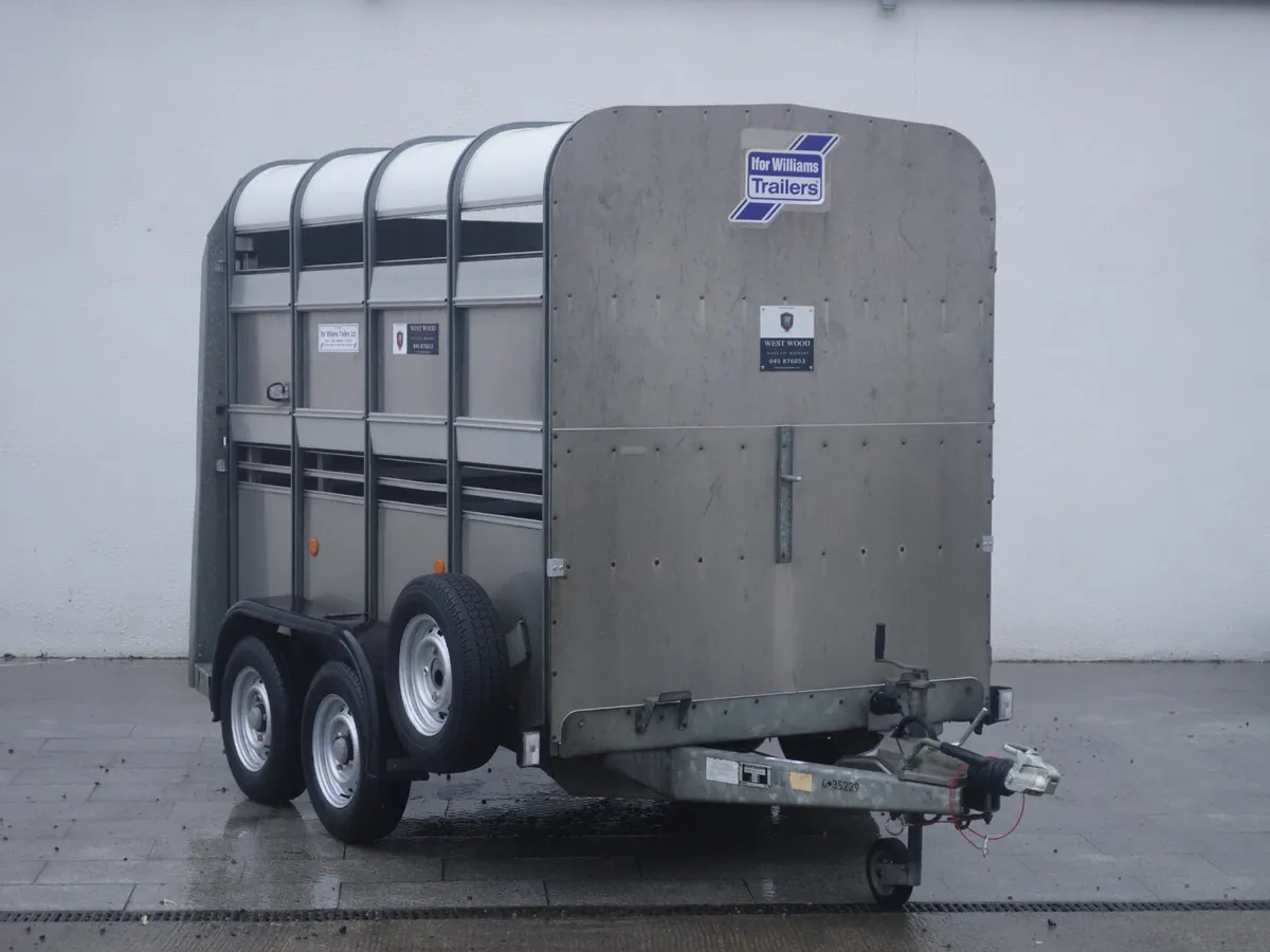 T09932 Used TA5 8' x 5' x 6' Ifor Williams - Image 1