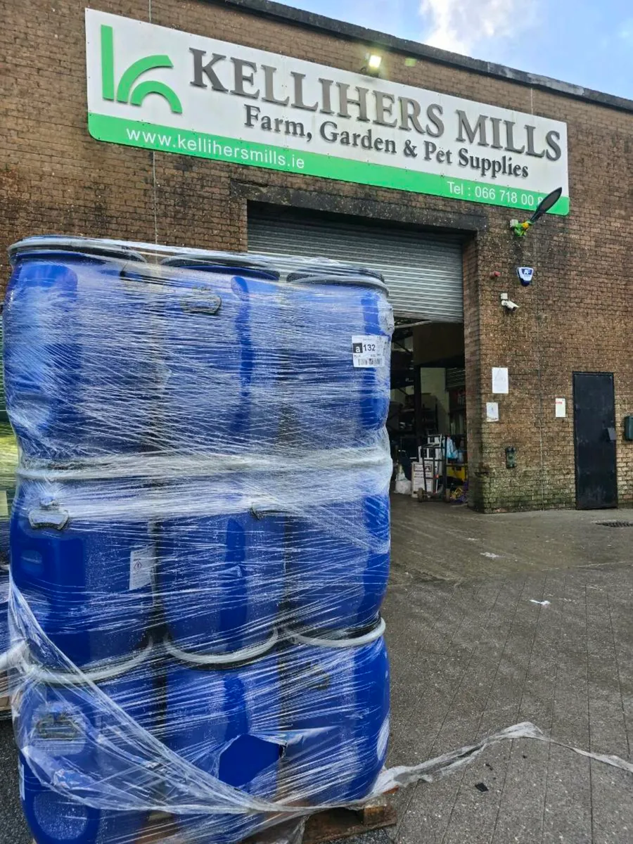 Empty Heavy Duty 30Ltr Blue Barrels - Image 1