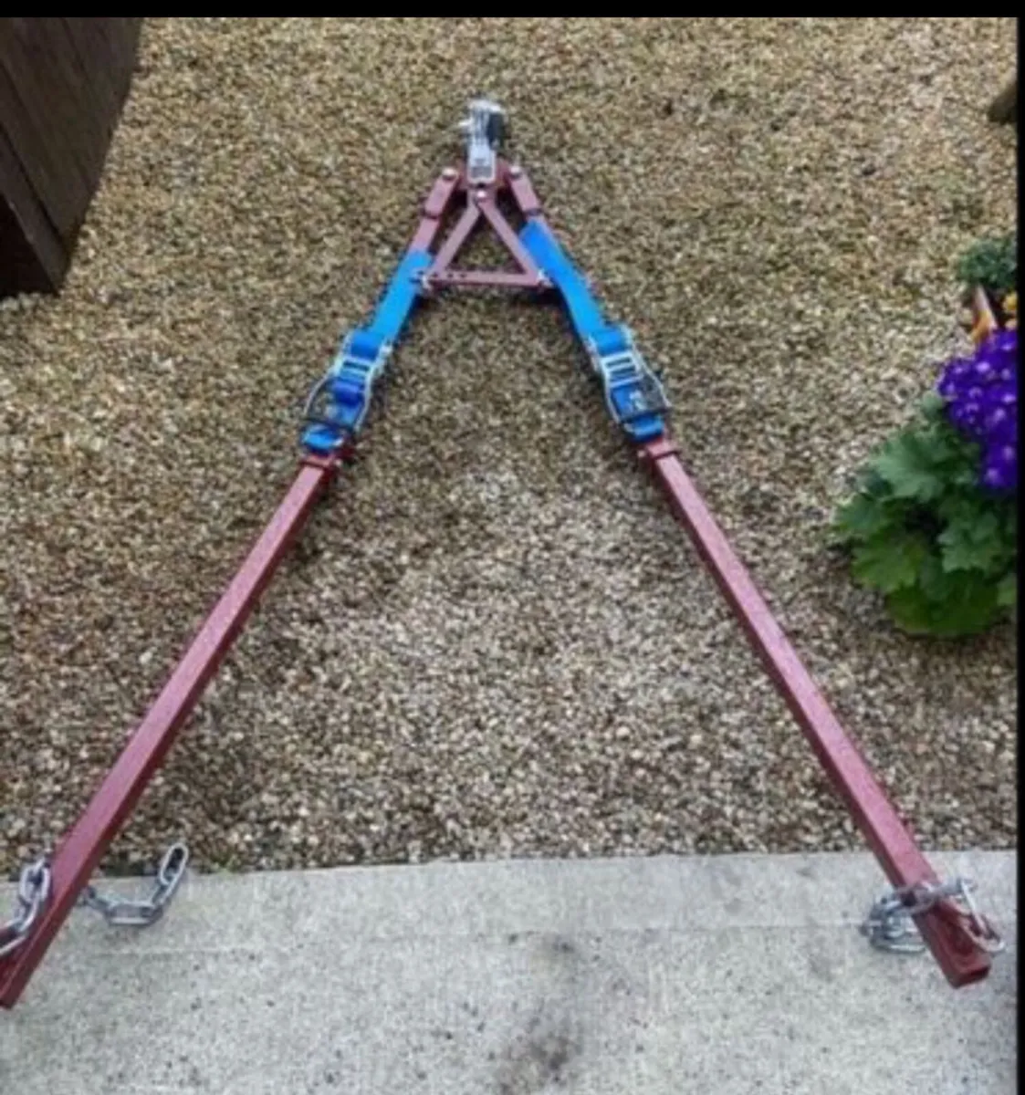 Towing a frame dolly car transporter recovery - Image 2