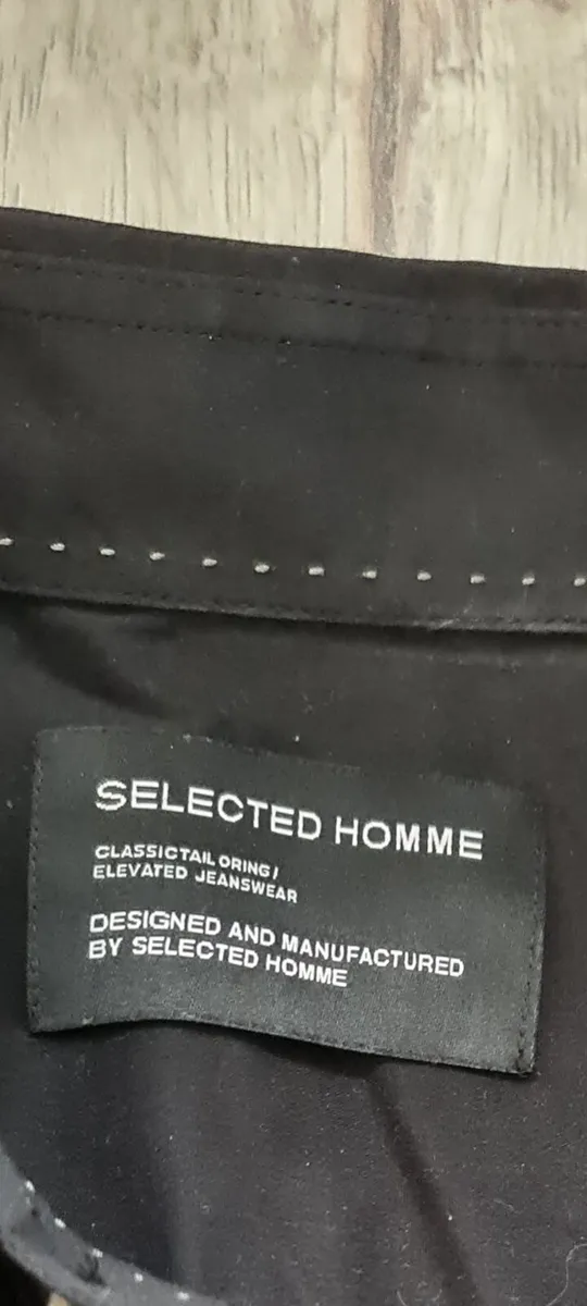 Selected homme shirt medium - Image 3