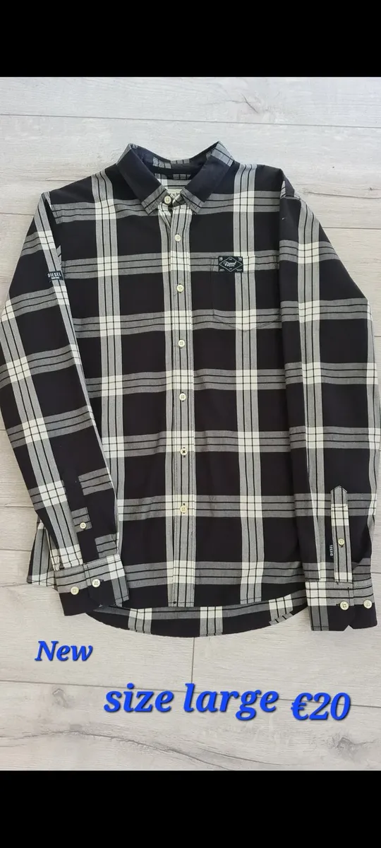 New Diesel shirt large